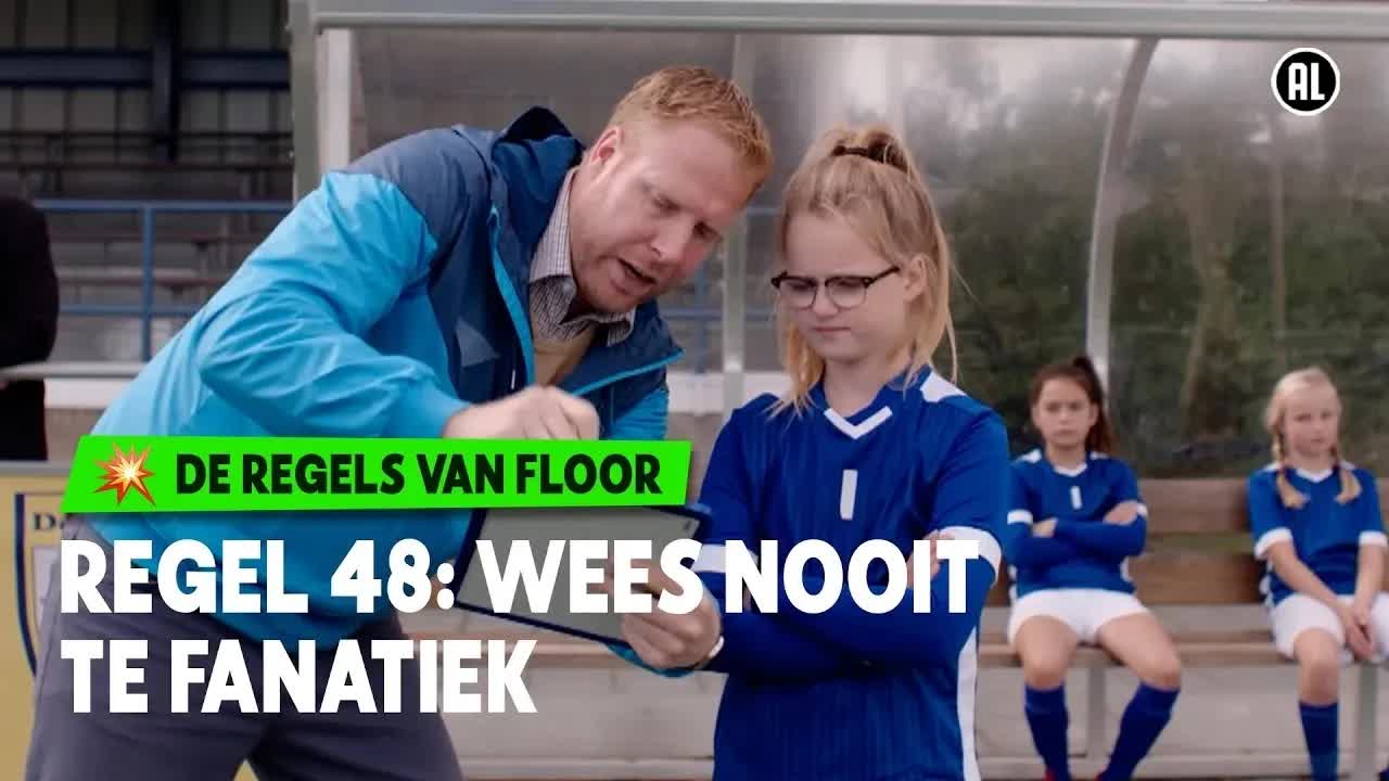 Pap, doe eens rustig tijdens het voetbal
