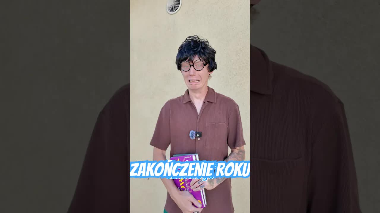 Wakacyjne oceny i żarty z synem
