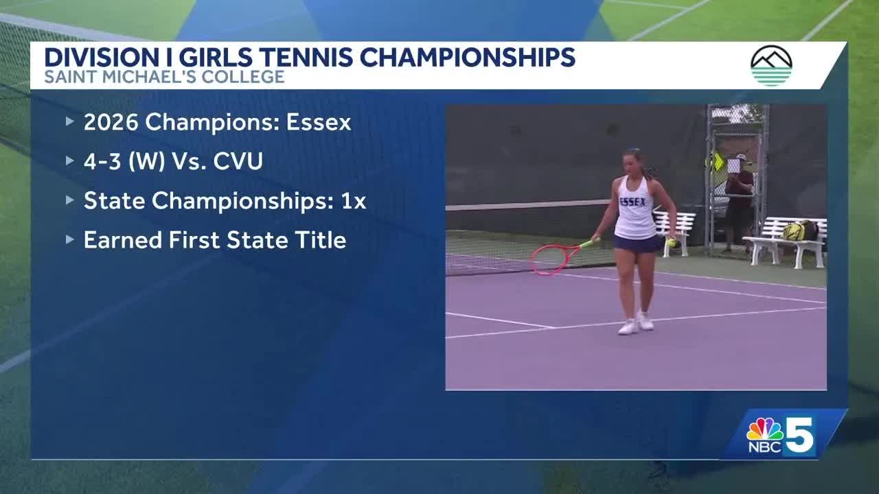 Essex Girls Tennis Wins Historic State Championship