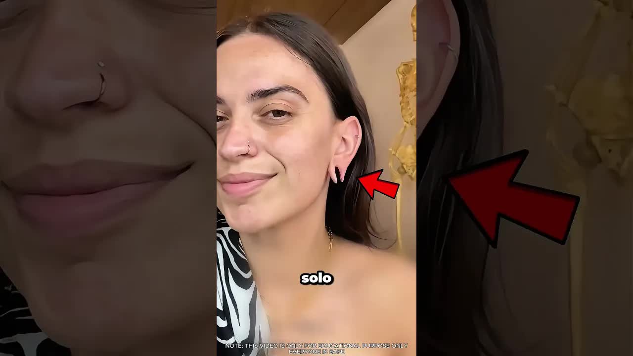 Este truco con vendaje salva el lóbulo dañado
