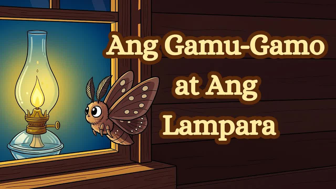 Ang gamo-gamo, ang lampara, at ang aral