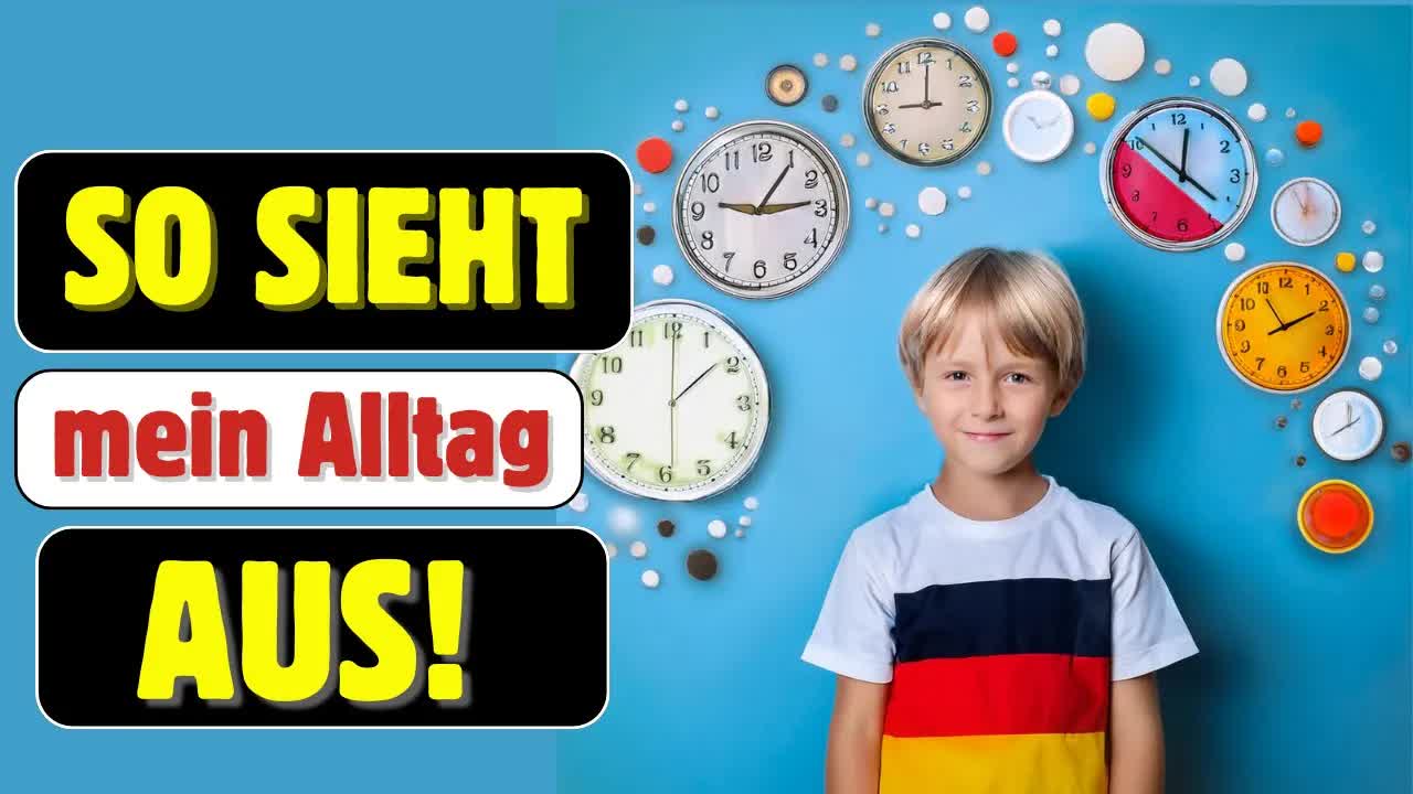 Mein Alltag – Tagesablauf zum Mitsingen