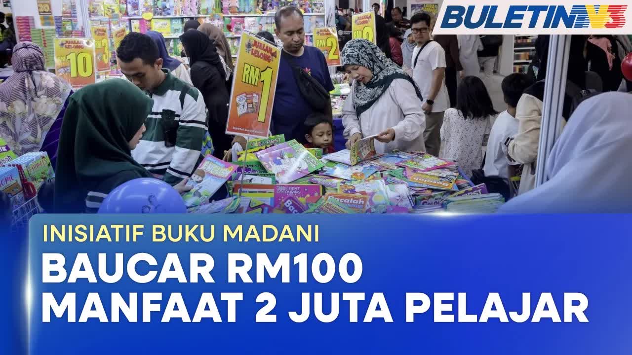 Voucher Buku Madani RM100 Untuk Pelajar