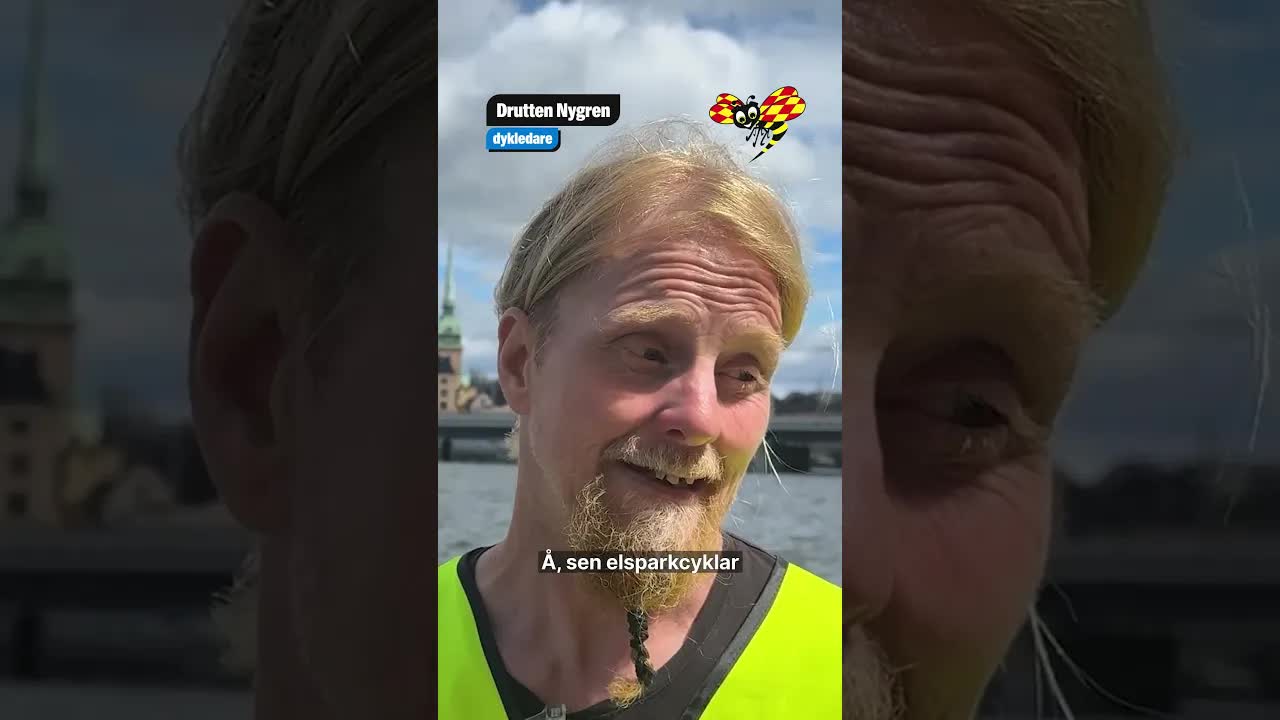Frivilliga räddar elsparkcyklar från Mälaren