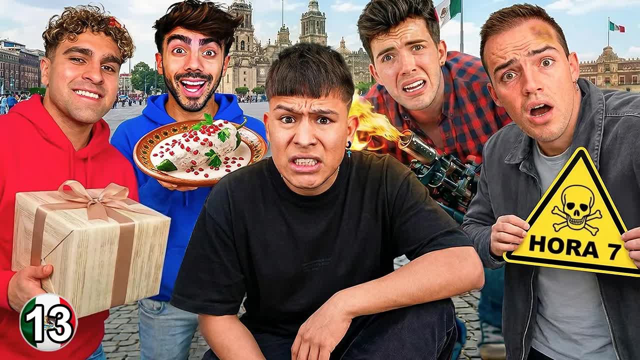 Mi último día en México con amigos