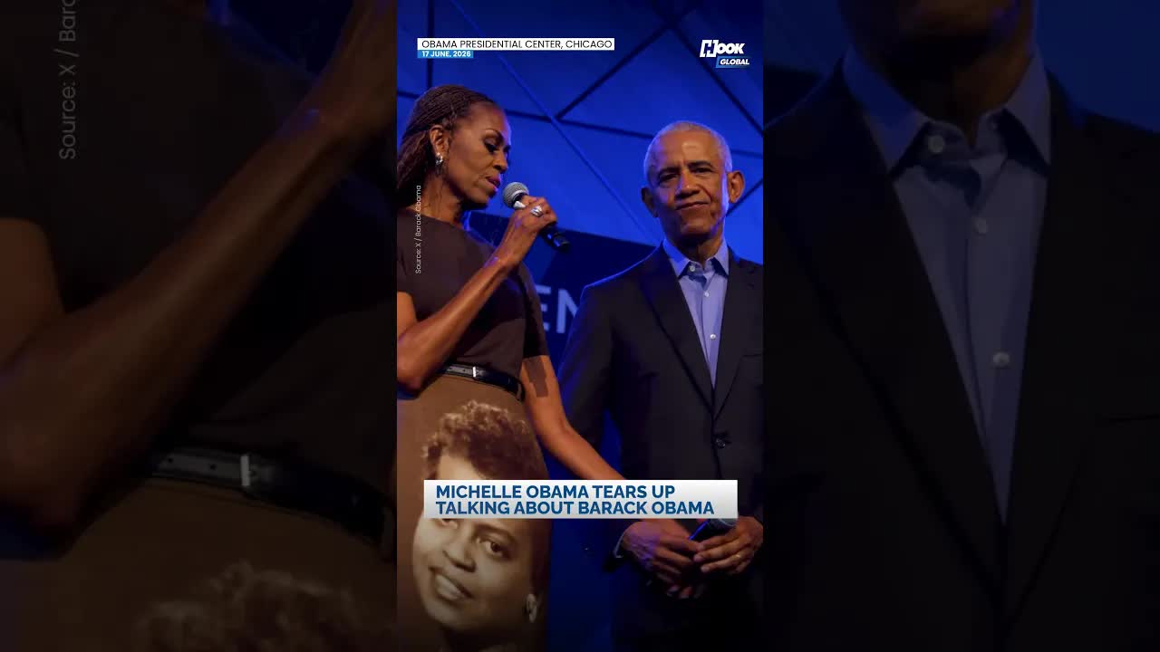 Michelle Obama Speaks Emotionally About Family And Country