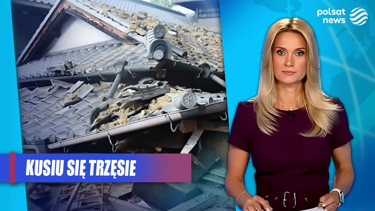 Trzęsienie ziemi w Japonii. Są ofiary