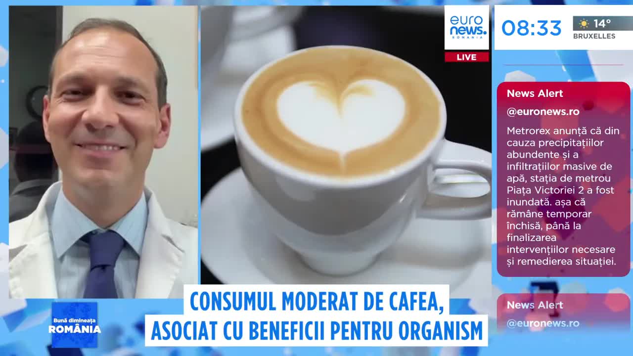 Beneficiile consumului moderat de cafea
