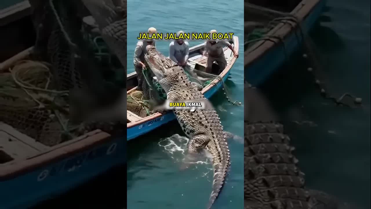 Jalan-Jalan Naik Bot Dan Monster Laut