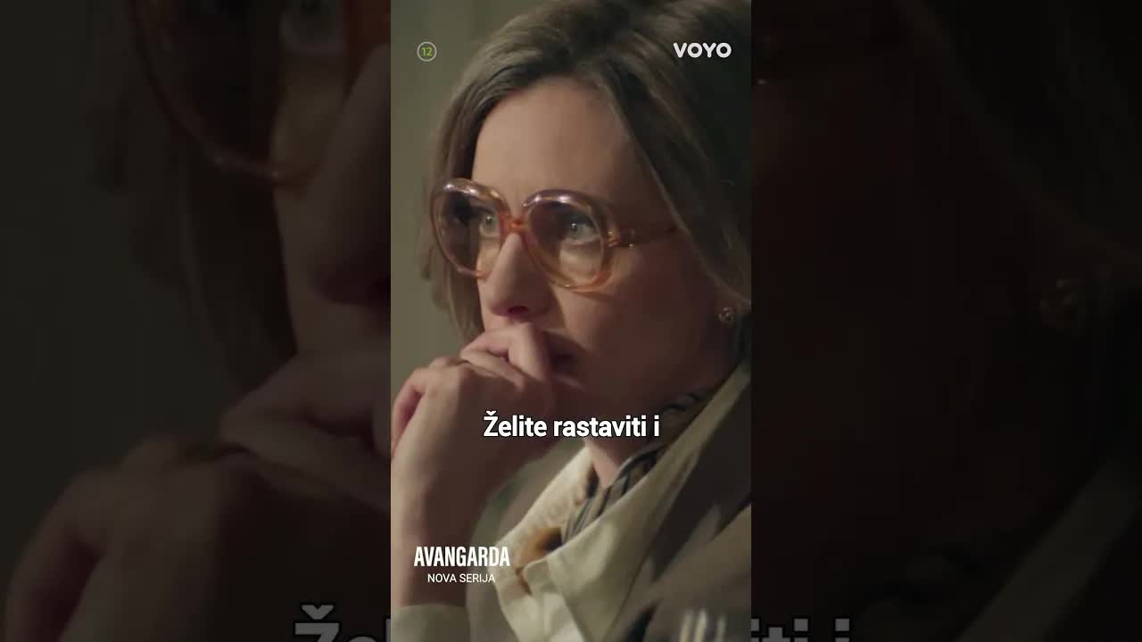Reklam för serien Avangard på Voyo