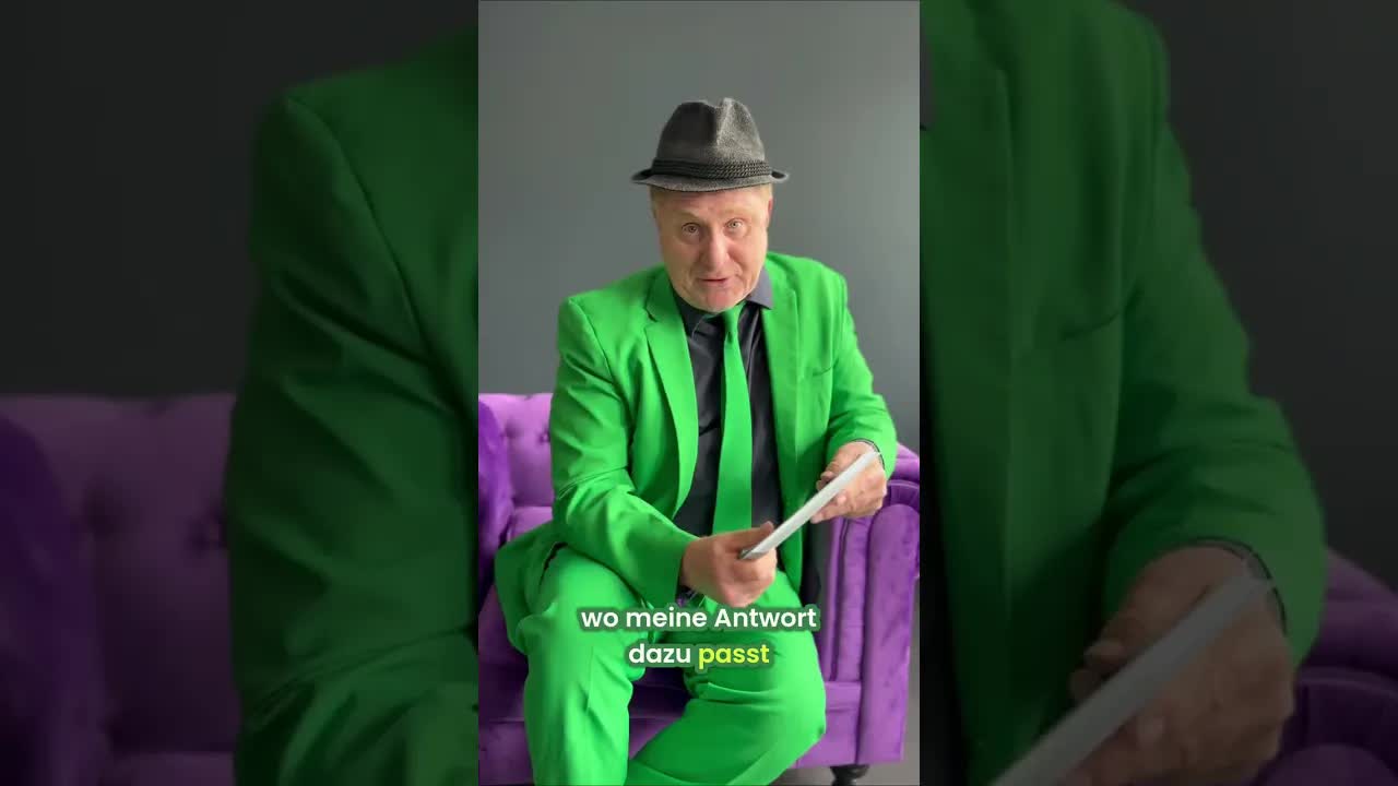 Darf ich Sie etwas fragen?