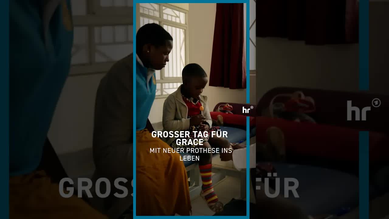 Grace bekommt eine neue Prothese