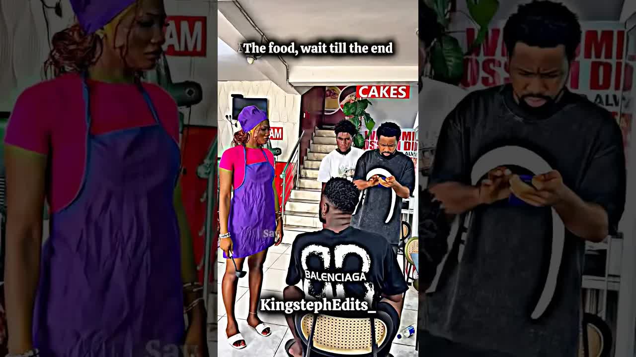 Comedy skit about food, money and naira payments