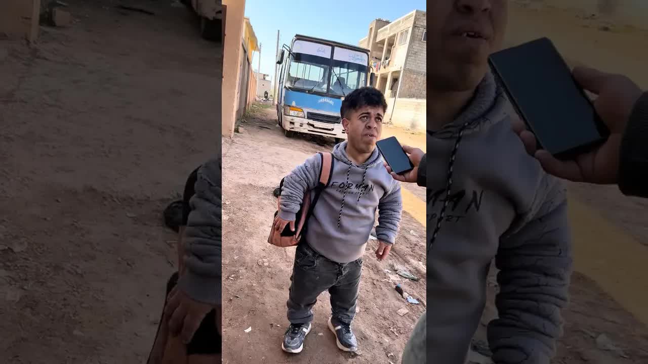 مقابلة مع طالب عن مصروفه اليومي وحلمه