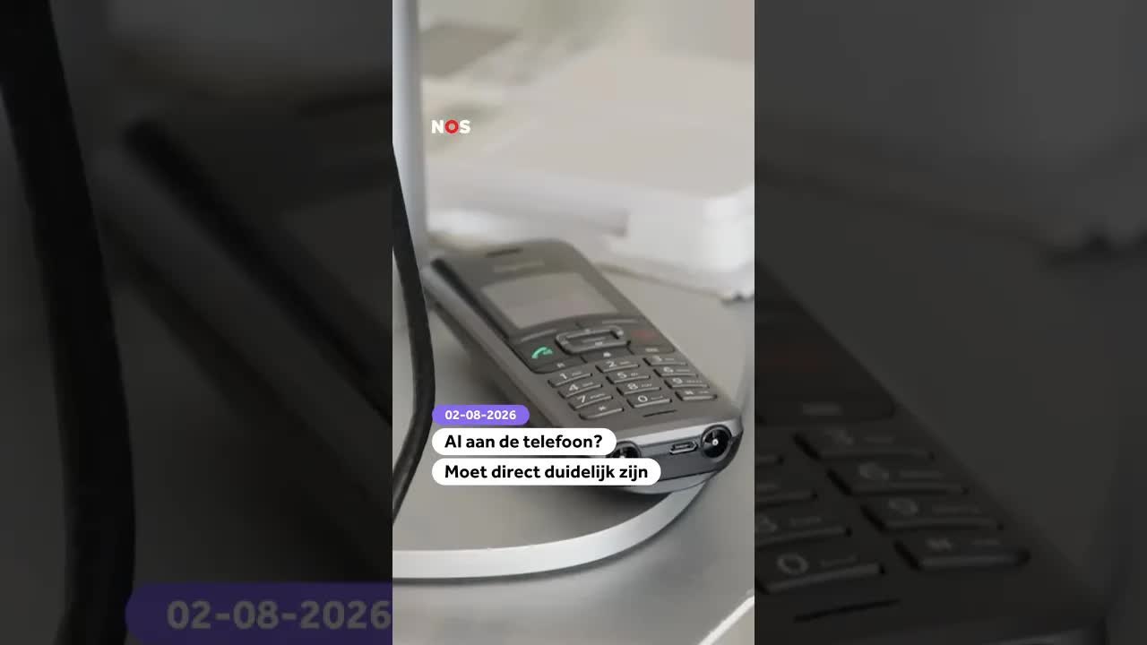 AI aan de telefoon moet duidelijk zijn