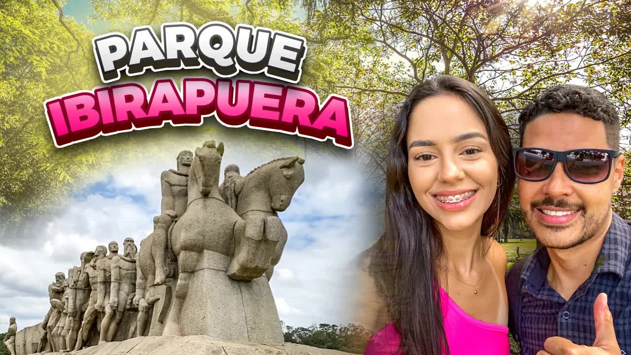 Visita ao Parque Ibirapuera em São Paulo