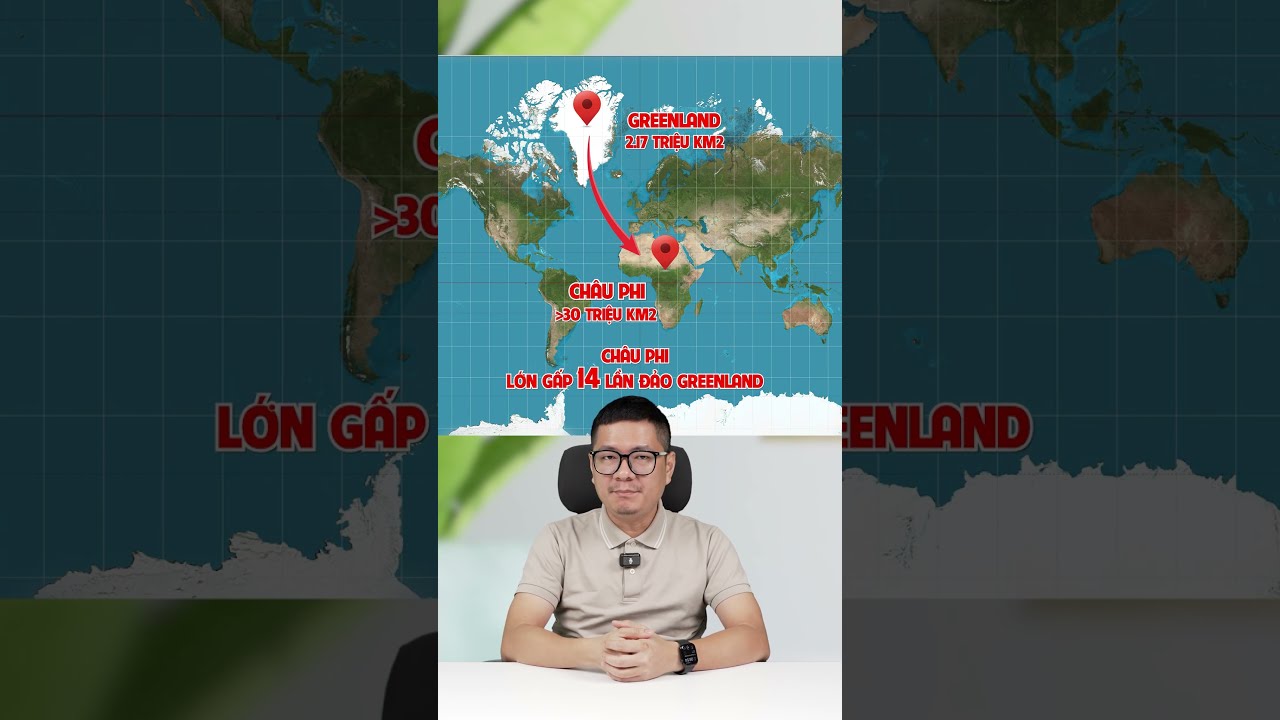 Bản đồ thế giới mới thay đổi như nào