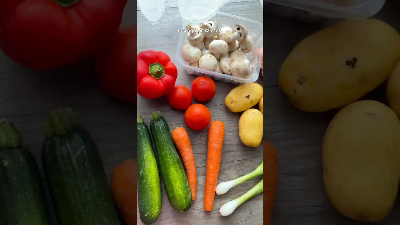 Friss nyári zöldséges tarhonya recept