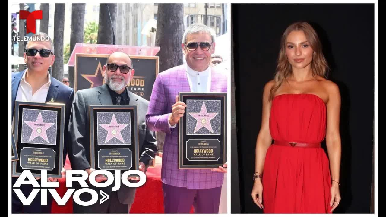 Intocable recibe estrella en el Paseo de la Fama y rumores mundiales