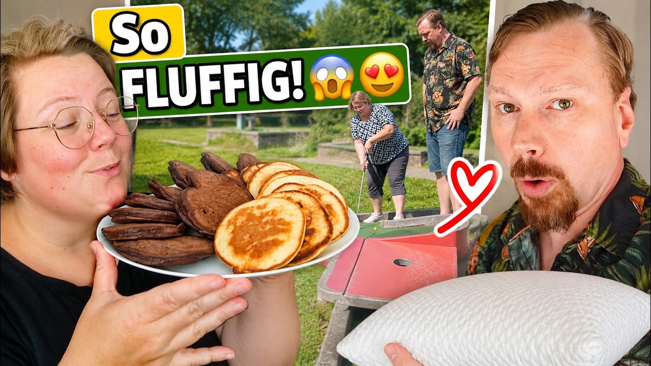 Pancakes Frühstück und Partnerduell im Park