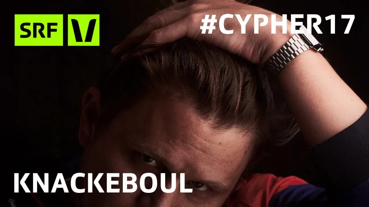Knackeboul rappt beim Virus Bounce Cypher 2017