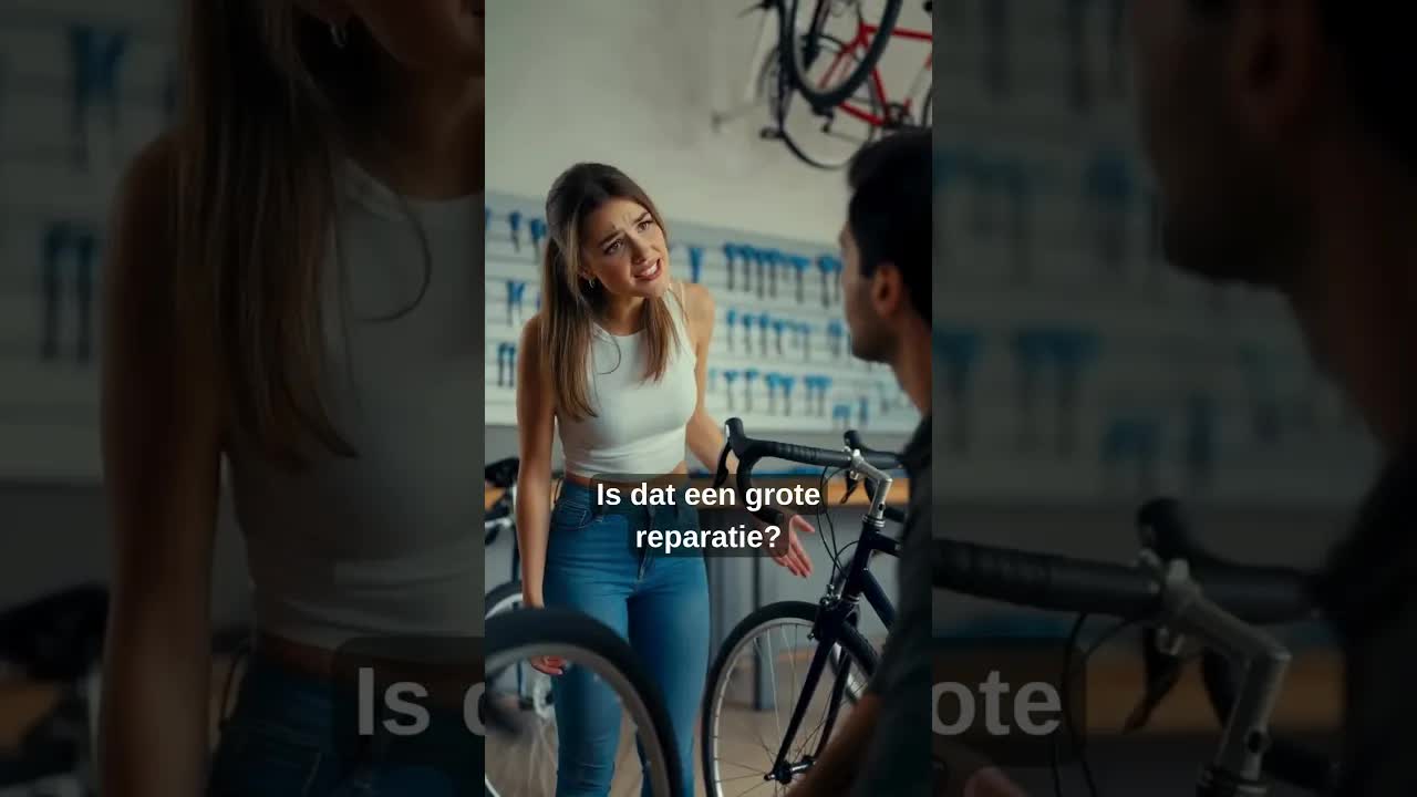 Fietsreparatie bij de fietsenmaker