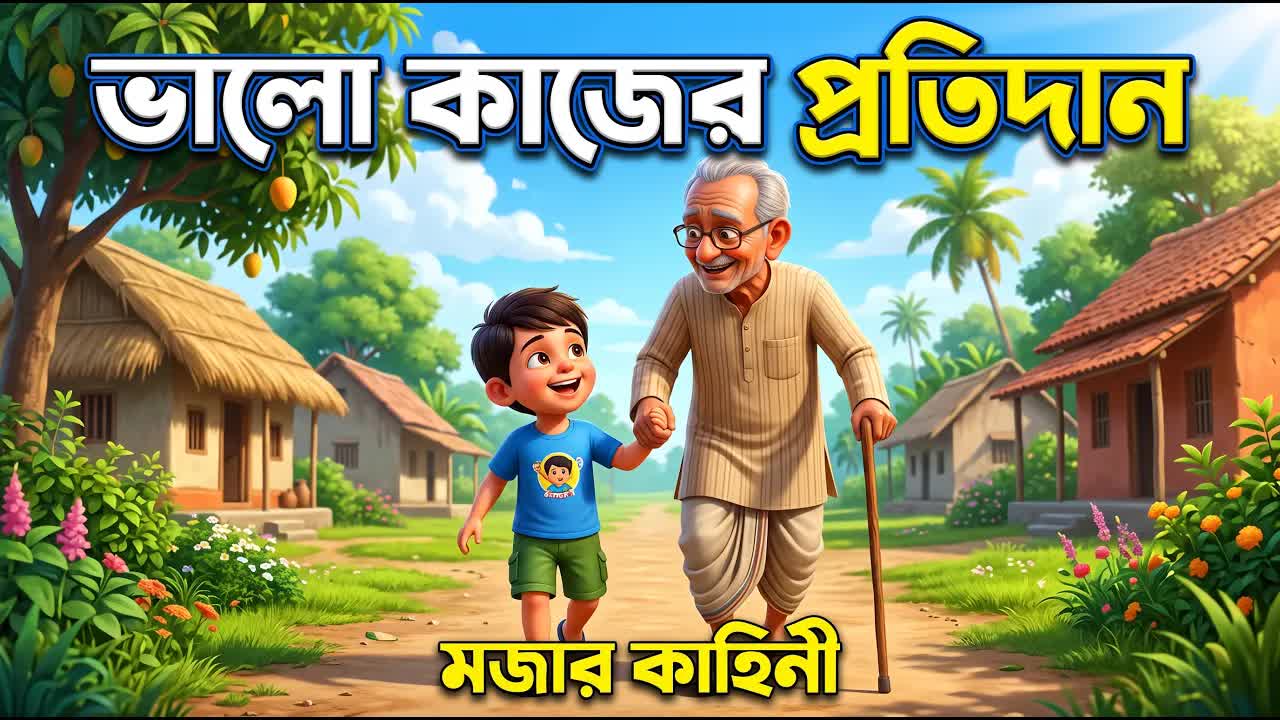 দাদু ও নাতির ভালো কাজের গল্প