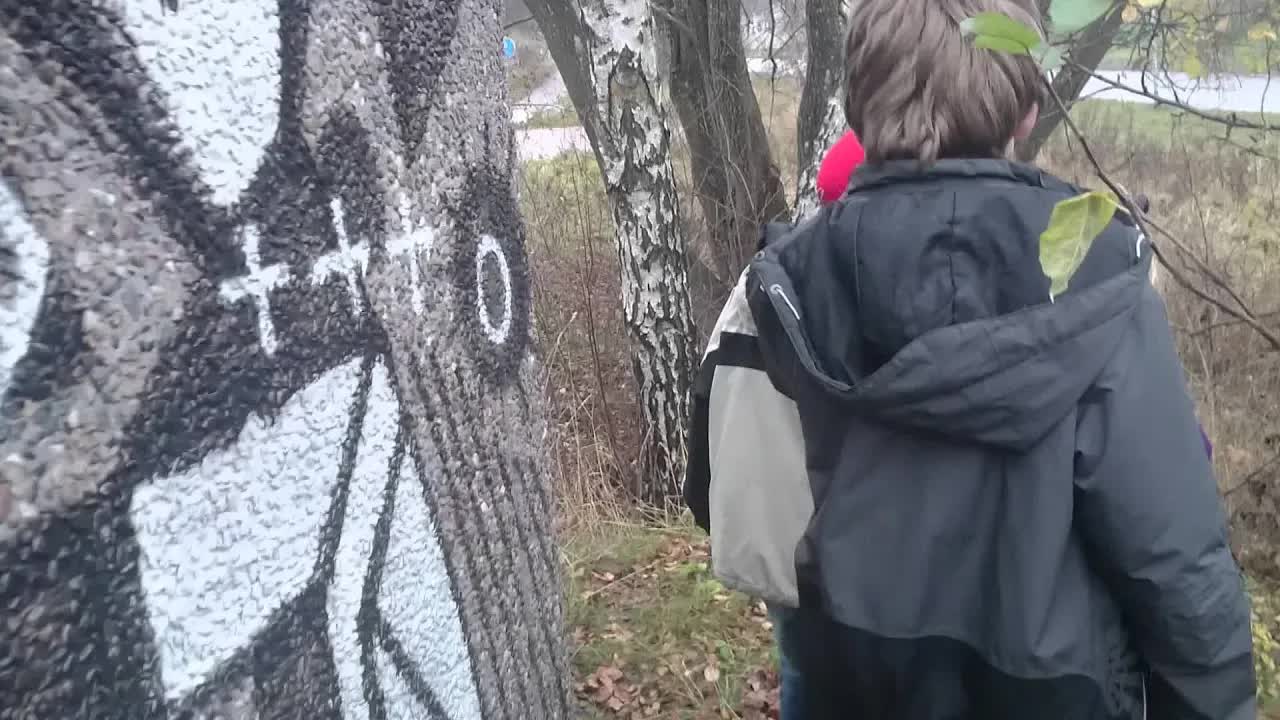Geocaching med barnen på fars dag