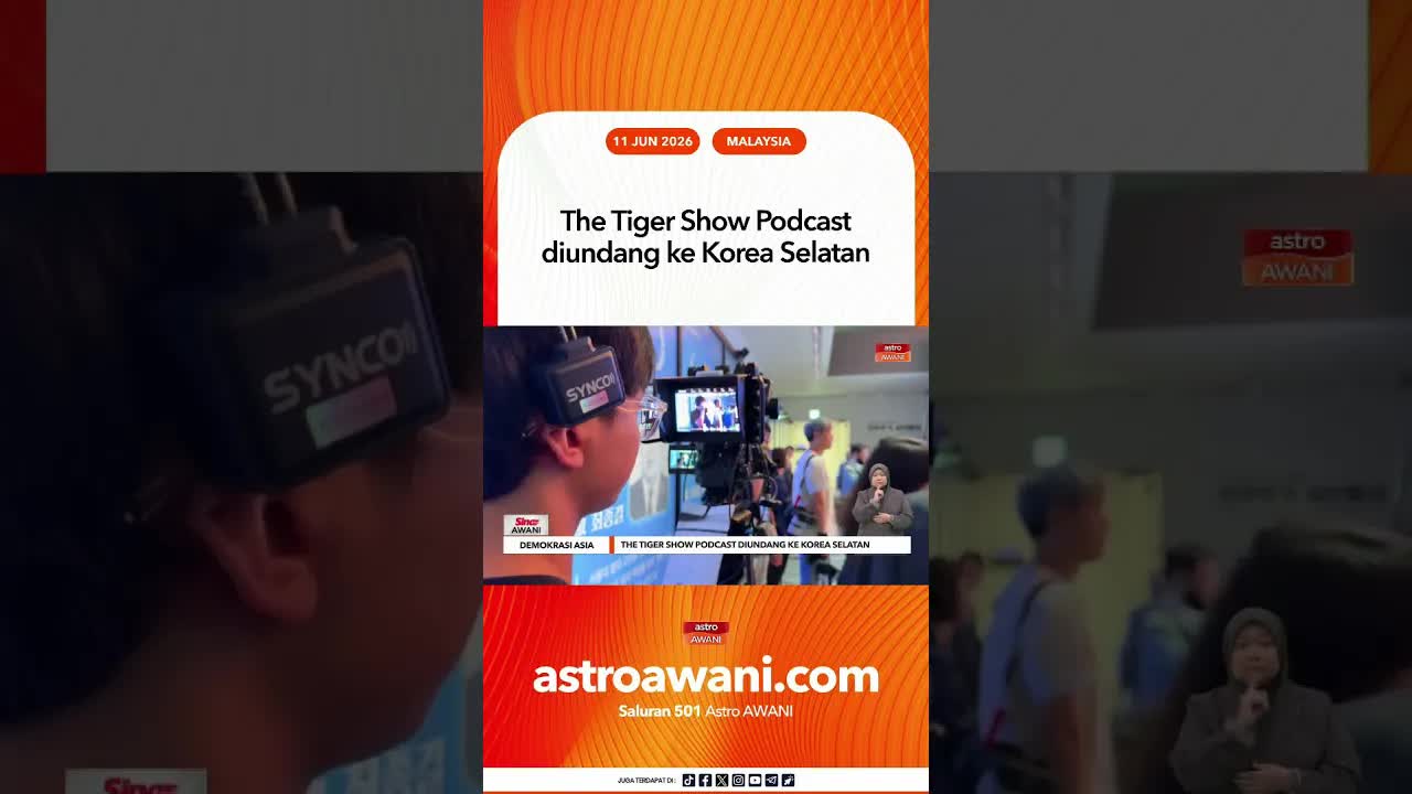 The Tiger Show Podcast Diundang ke Korea Selatan
