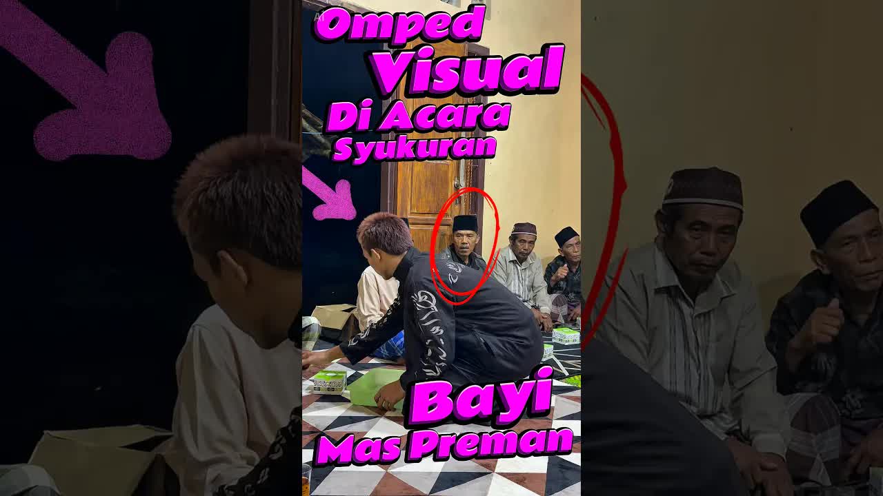 Ompet di Acara Syukuran Mas Preman