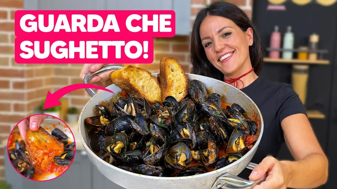 Zuppa di cozze napoletana in pochi minuti