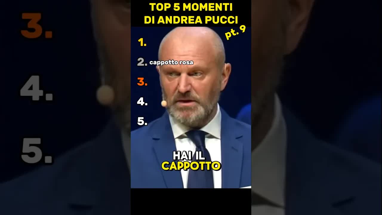 Andrea Pucci: Umorismo sulla vita quotidiana