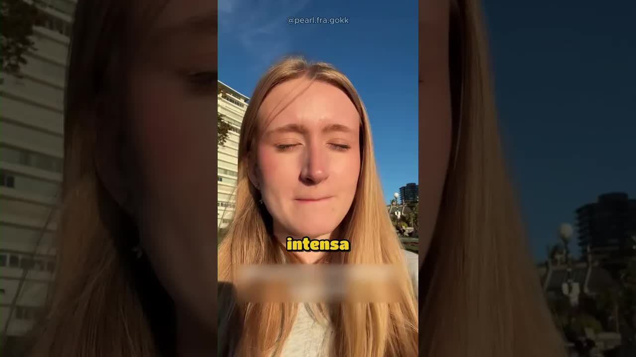 Una ragazza con problemi di luce solare