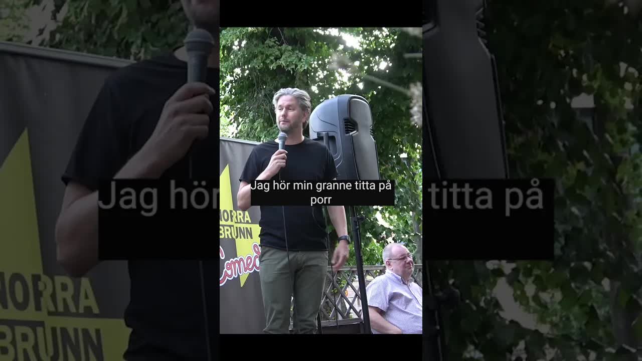 Fredrik Andersson Standup: Lägenhetskomedi