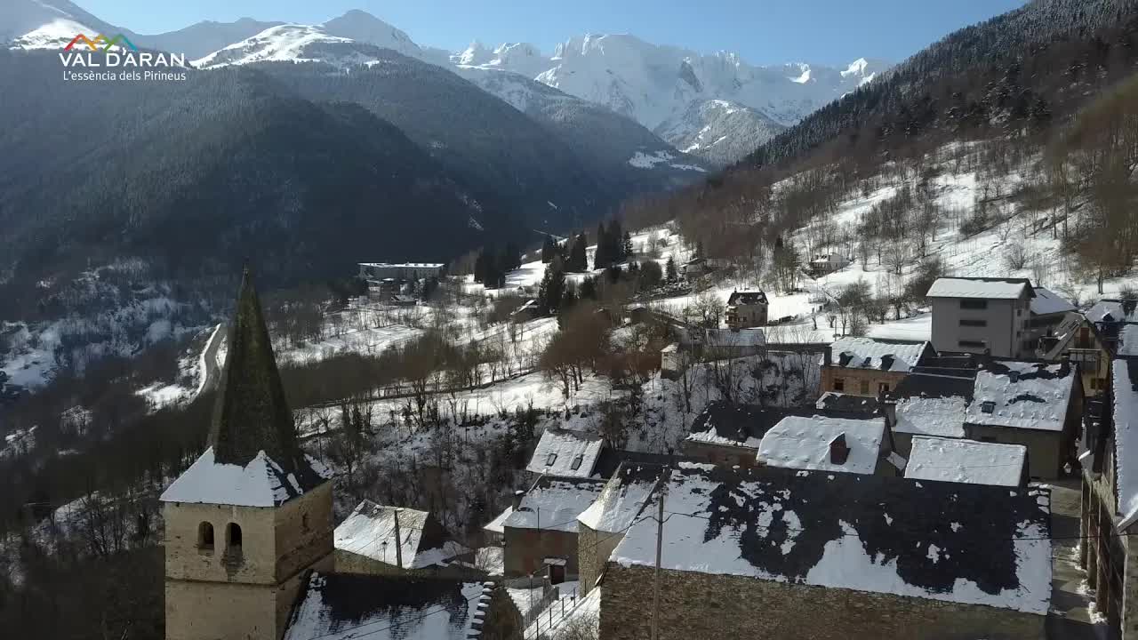 invierno en la Val d'Aran, esencia de los Pirineos