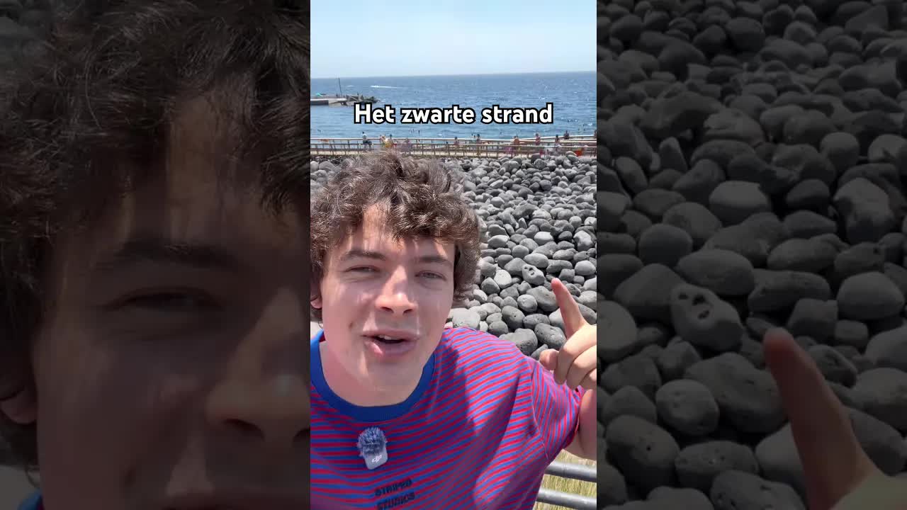 Hoe ontstaat een zwart strand?