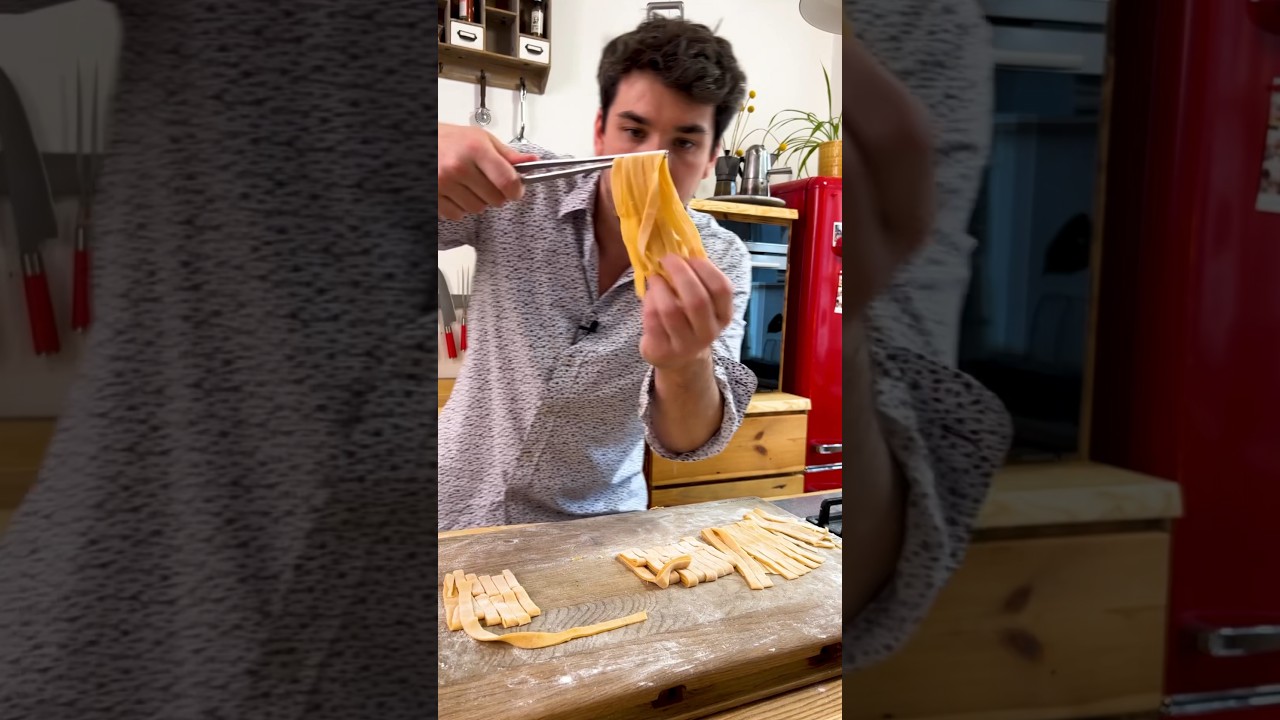 Einfache Pasta ohne Maschine zu Hause machen