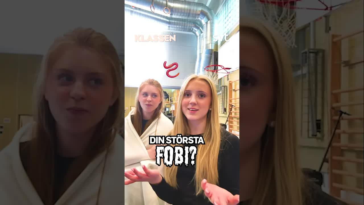 Behind the scenes med klassen: Fobier och spindlar