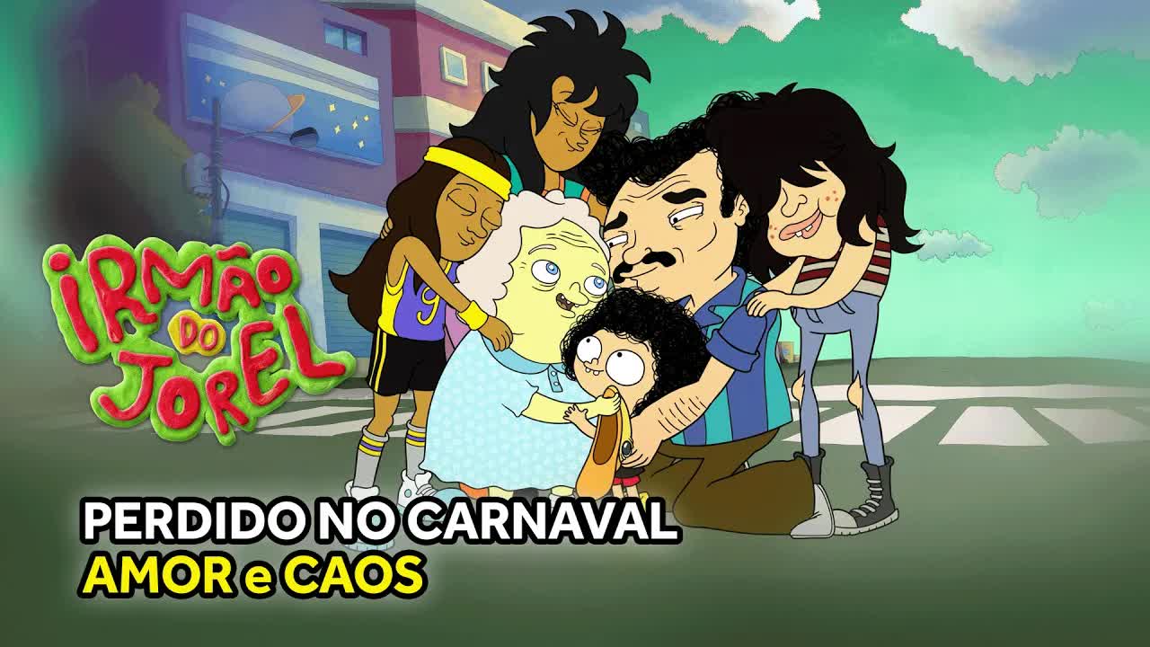 Irmão do Jorel perde-se no Carnaval