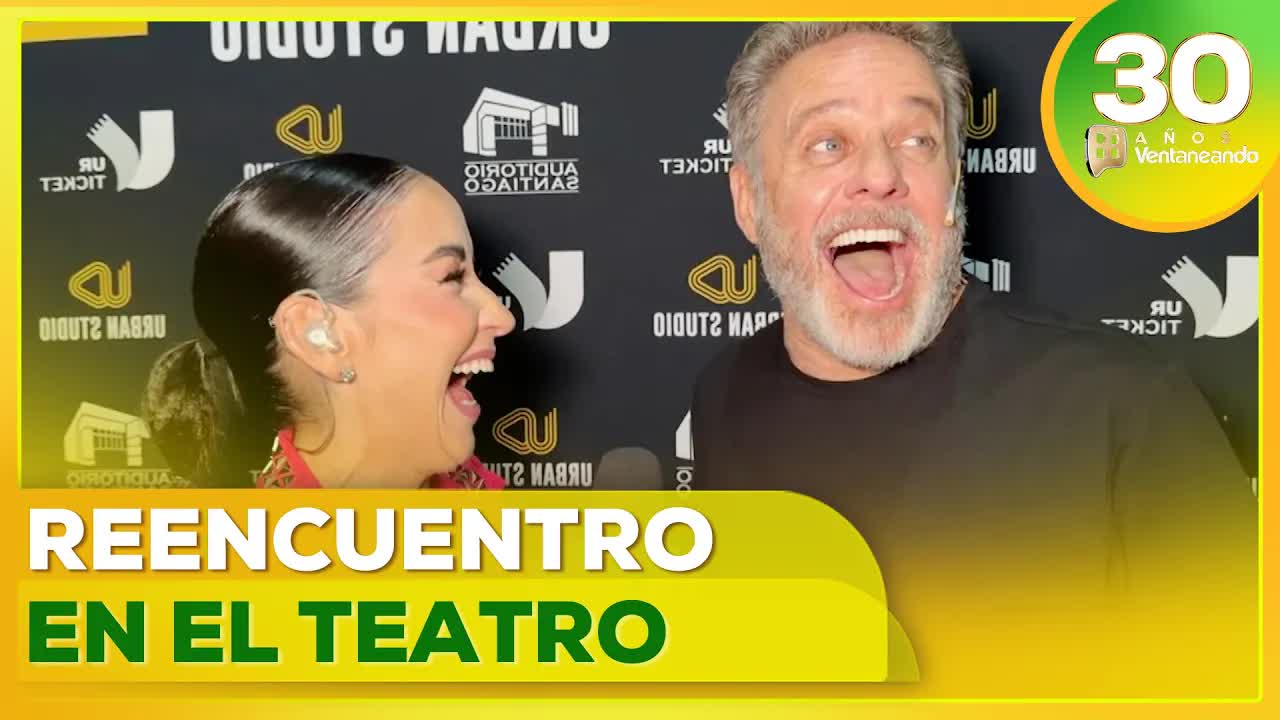 Alexis Ayala se reencuentra con su exesposa en teatro