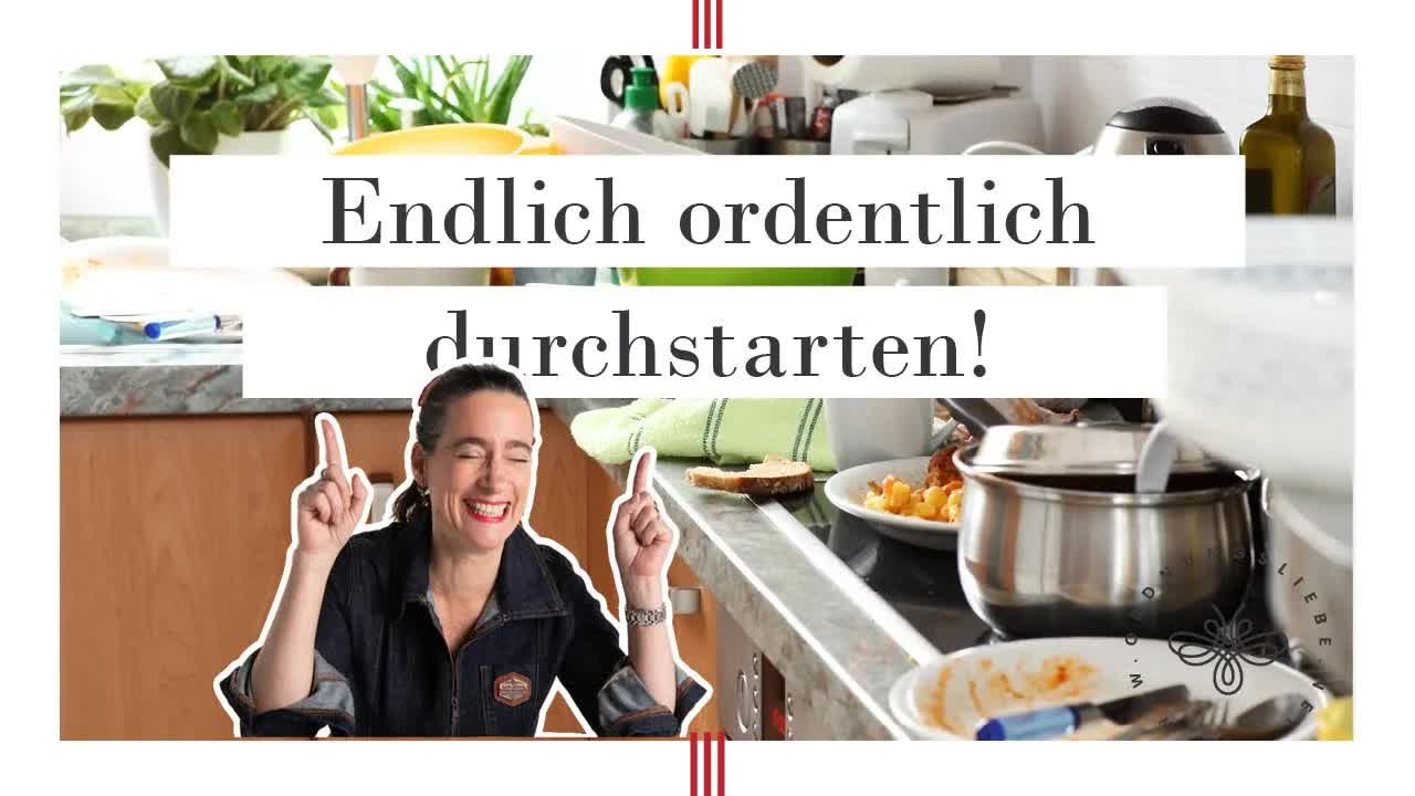 Ordnung schaffen: Der erste kleine Schritt