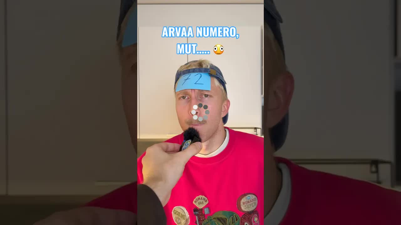 Arvaa numero ja vastaa outoihin kysymyksiin