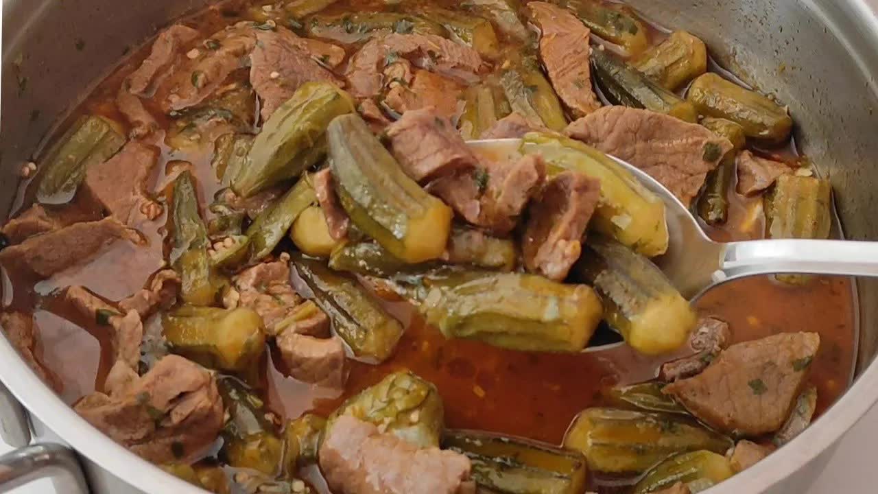 Tradicionalni recept za bamiju s junetinom