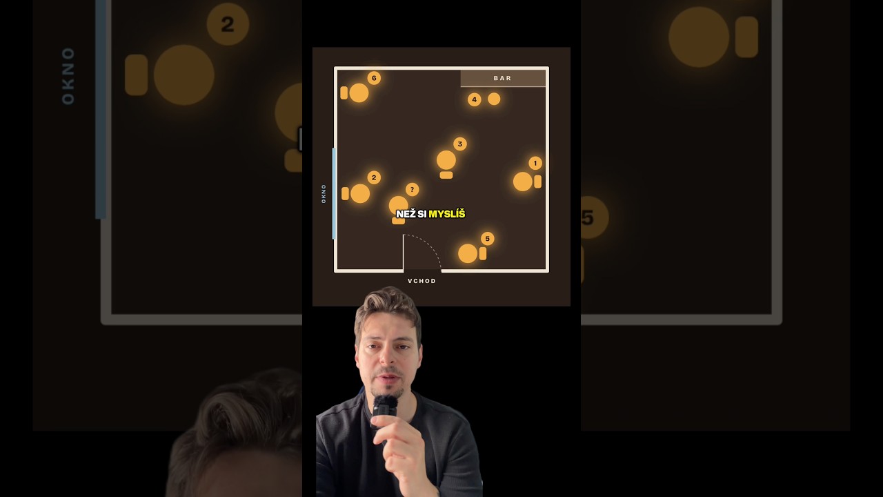 Kam si sadneš v prázdnej kaviarni?