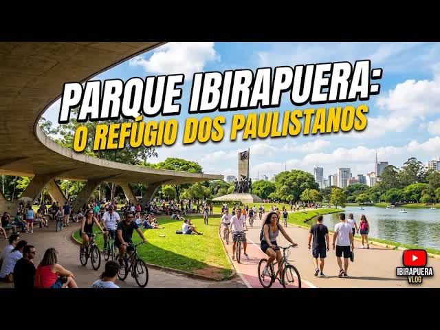 Passeio pelo Parque Ibirapuera em São Paulo