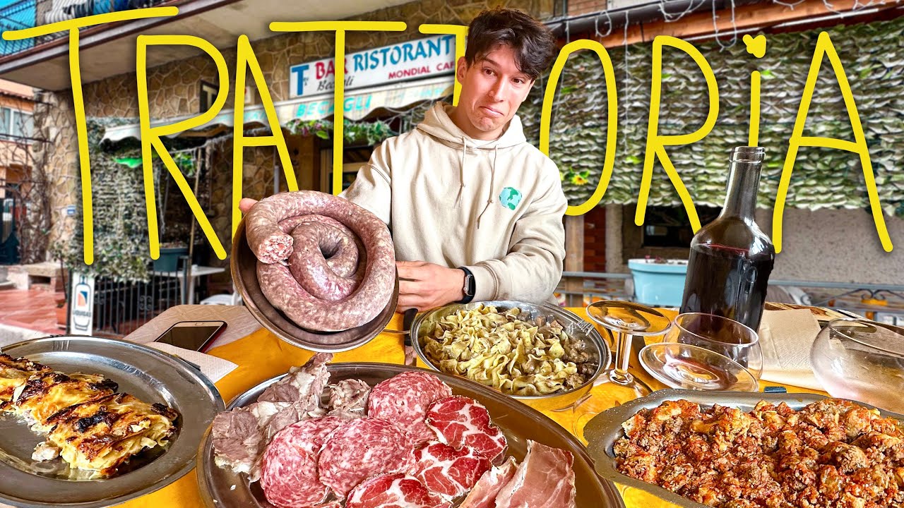 Una trattoria nascosta nella Maremma toscana