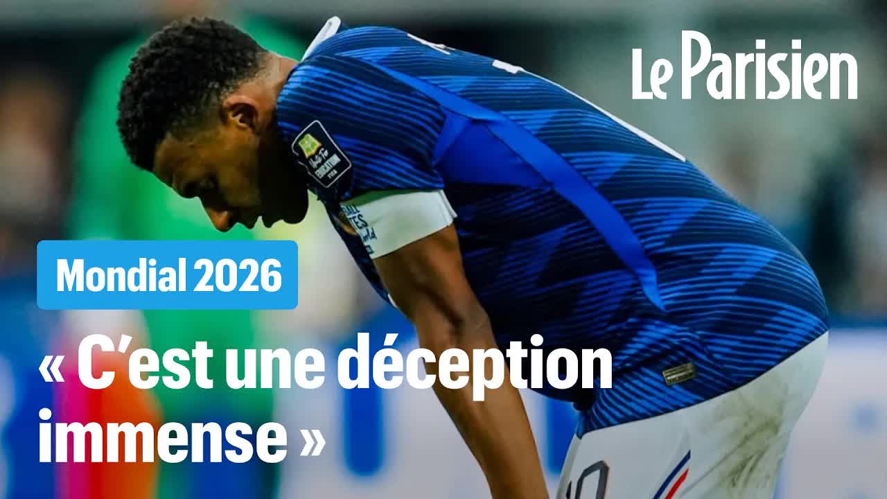 Déception des Bleus après la défaite en demi-finale