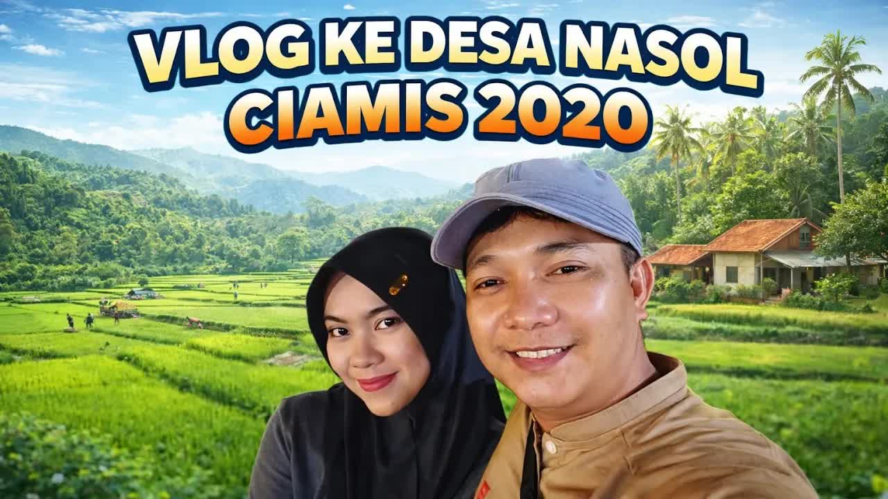 Suasana Desa Nasel Ciamis yang Tenang dan Asri