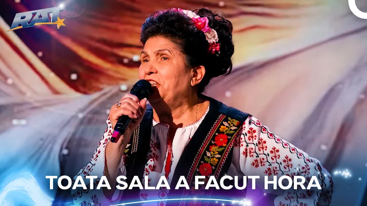 Doamna de 63 de ani care a scos toată sala la horă