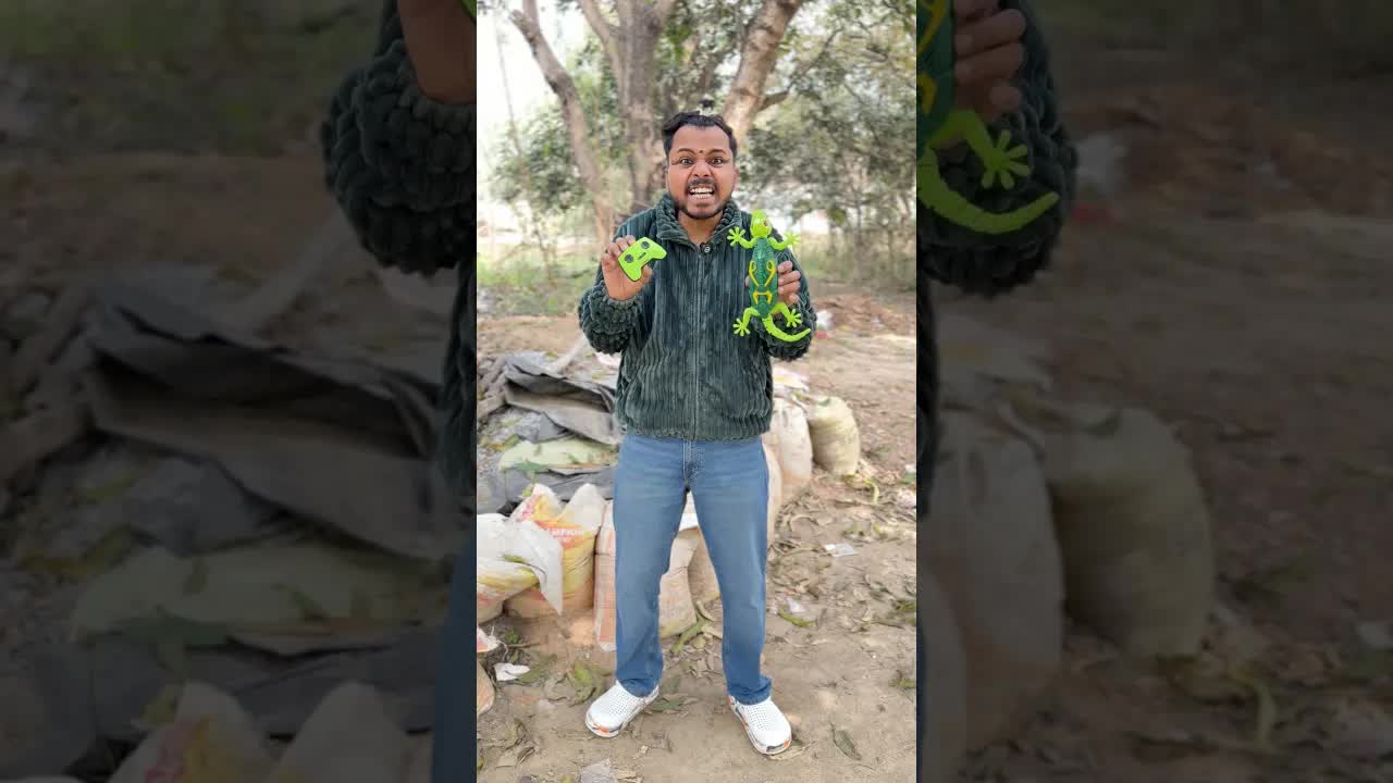 दीवार पर चलने वाली छिपकली खिलौना